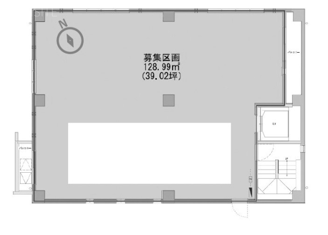ミタケタワー4F 間取り図