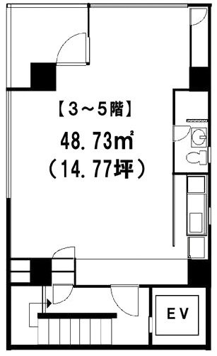 OTMビル1F 間取り図