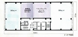 麹町一丁目ビル5F 間取り図