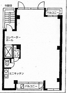 華ビル2F 間取り図