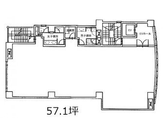 東宝駒込ビル3F 間取り図
