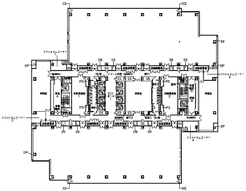 文京グリーンコートイーストウィング1F 間取り図