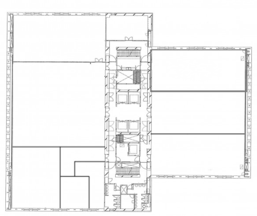 日本プレスセンタービル6F 間取り図