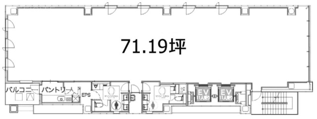 VORT麹町Ⅲ3F 間取り図