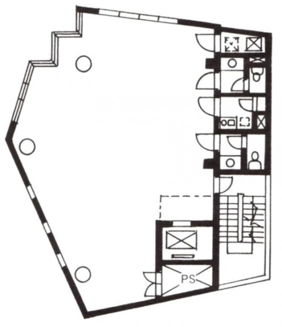 新井薬師駅前ビル4F 間取り図