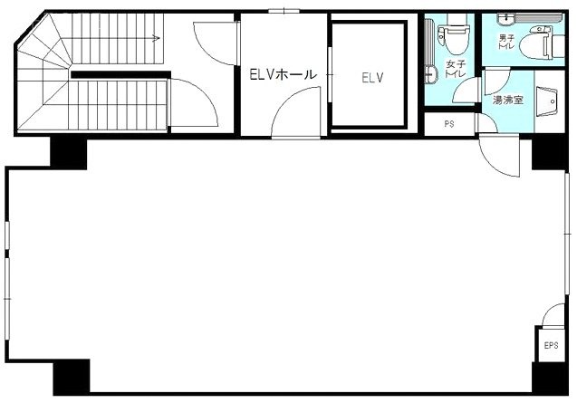 ロイクラトン麹町1F 間取り図