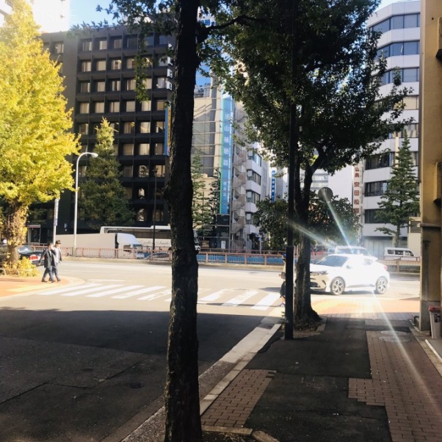ティアラグレイス銀座タワー ビル前面道路