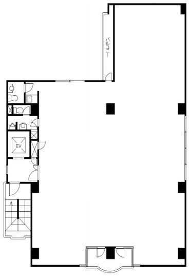 久保田ビル6F 間取り図