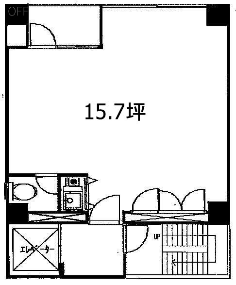 九段下ASNビル4F 間取り図