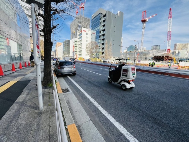 オーク高輪ビル 前面道路
