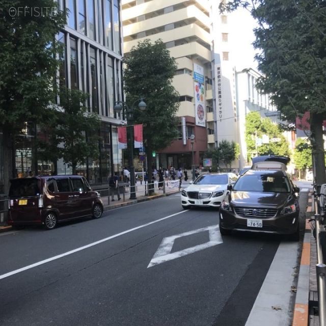 いちごフィエスタ渋谷 ビル前面道路