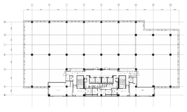 六本木ヒルズゲートタワー3F 間取り図