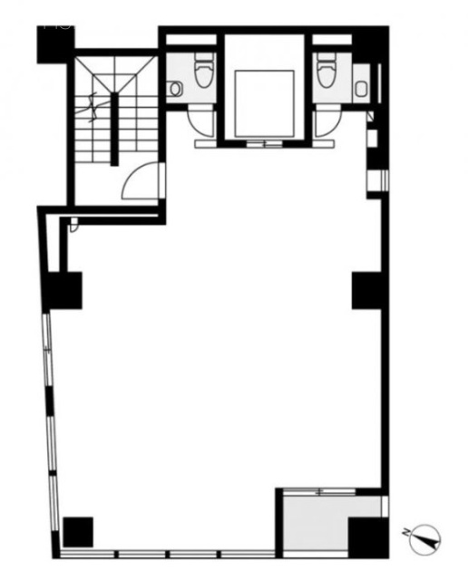 日本橋本町東石ビル8F 間取り図