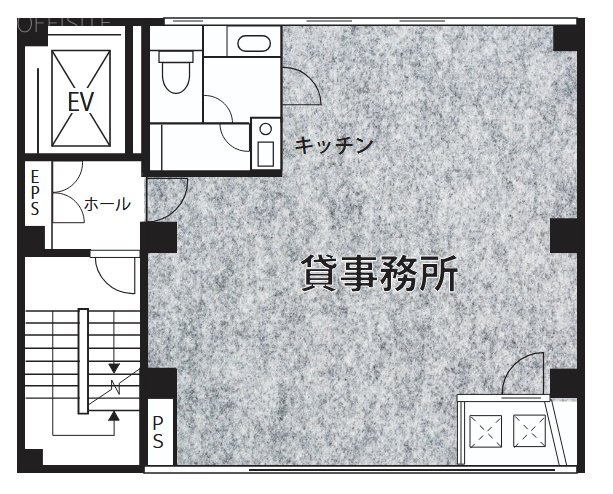 武藤ビル2F 間取り図