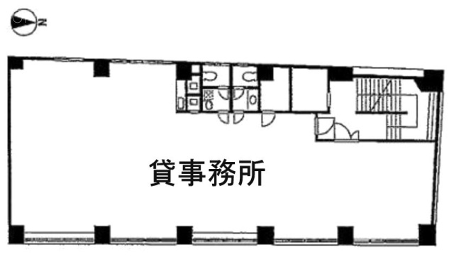 十仁ビル5F 間取り図
