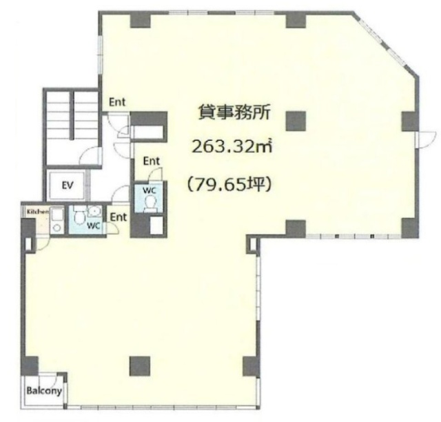 エルフビューロー2F 間取り図