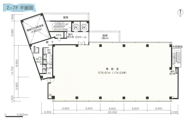目白坂STビル4F 間取り図