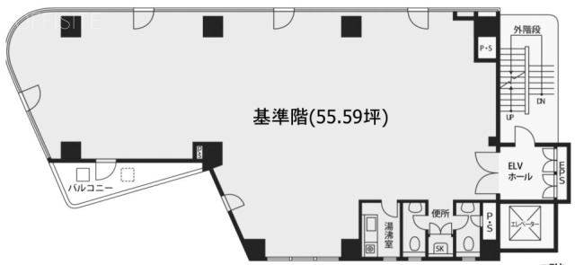 久月神田ビル7F 間取り図