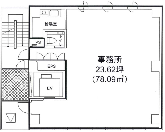 クローバー青山・ONE8F 間取り図