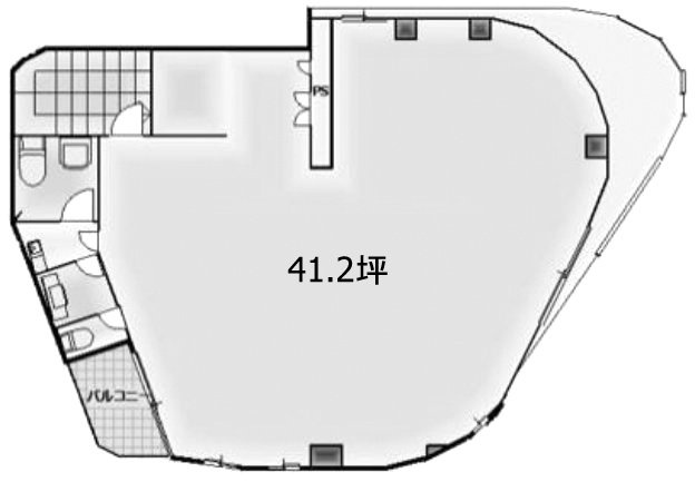 友成フォーサイトビル2F 間取り図