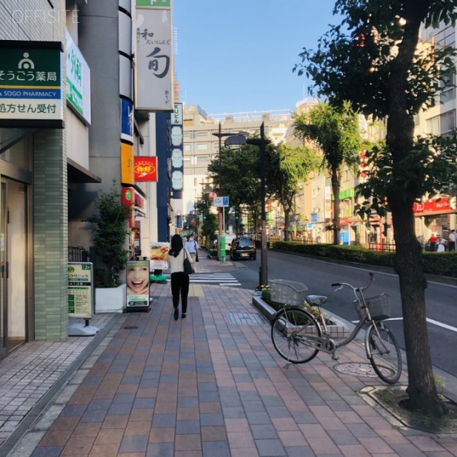 西蒲田TOビル ビル前面道路