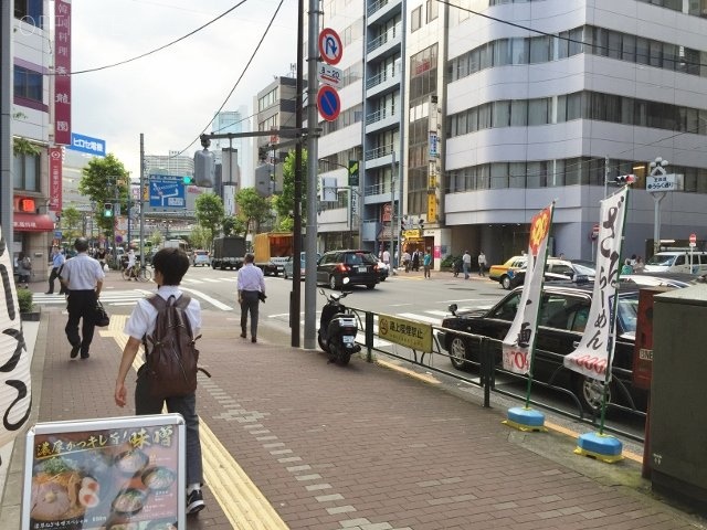 IM五反田ビル ビル前面道路