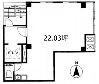 三勇ビル7F 間取り図