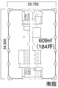有楽町電気ビル南館15F 間取り図