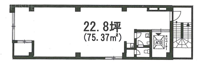 杉山ビル2F 間取り図
