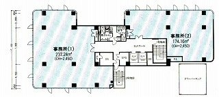 浜松町262ビルB2F 間取り図