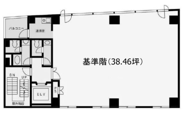 田嶋ビル3F 間取り図