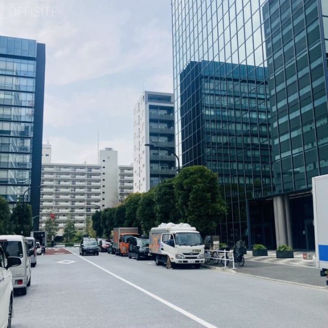 芝浦スクエアビル 前面道路