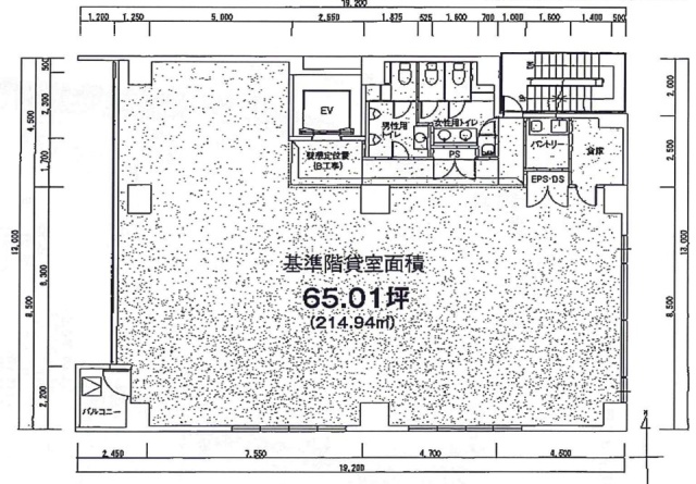 押上駅前ビル4F 間取り図