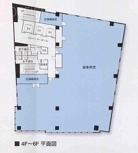 KDX新宿ビルB4F 間取り図