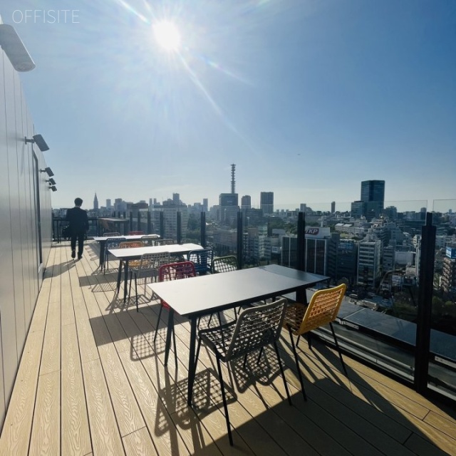 CIRCLES+市ヶ谷駅前 屋上 バルコニー