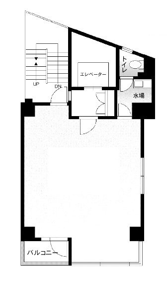 アリュール大井仙台坂ビル3F 間取り図