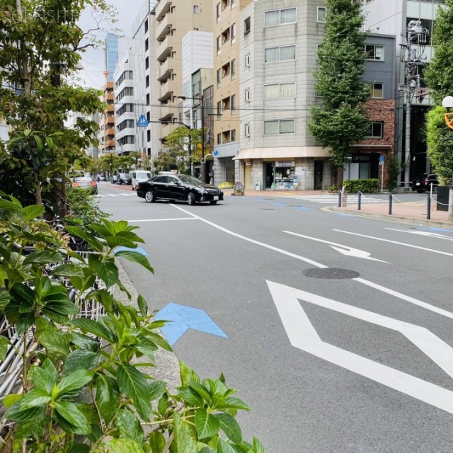 酒井ビル ビル前面道路