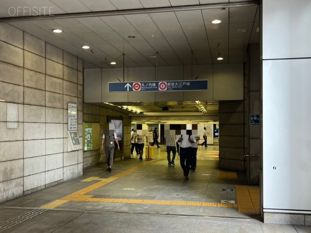 中野坂上サンブライトツイン 地下1階 地下鉄直通路
