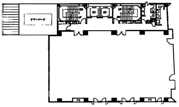 飯野ビル2F 間取り図