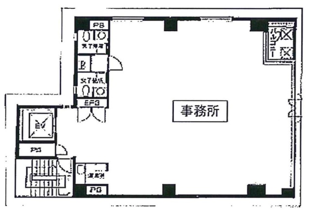 虎ノ門鈴木ビル5F 間取り図