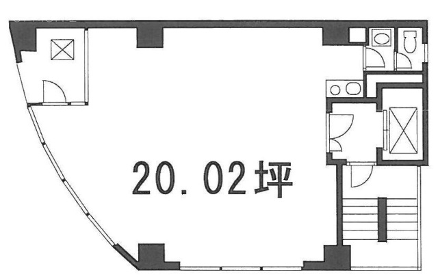 KM千代田ビル5F 間取り図