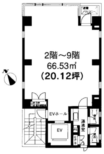 第2平森ビル3F 間取り図