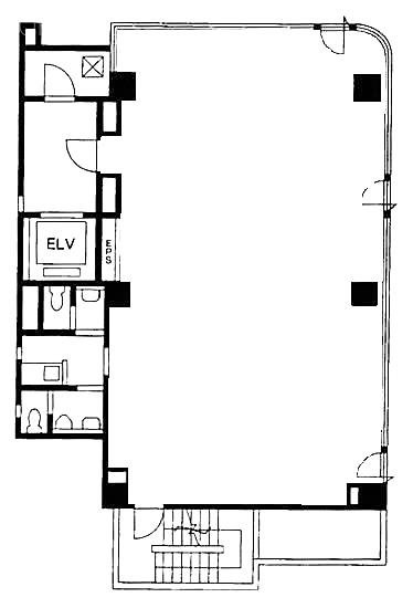HKビル3F 間取り図