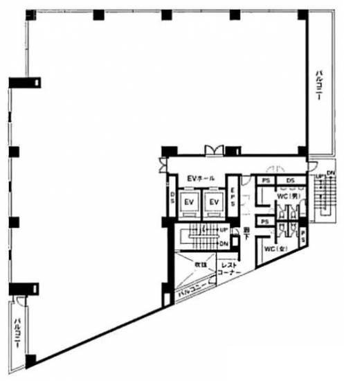 広尾MTRビル4F 間取り図