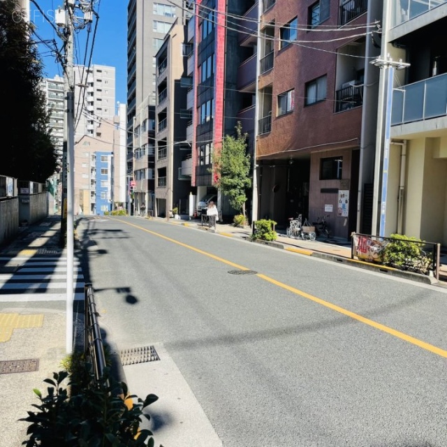 浅沼ビル 前面道路