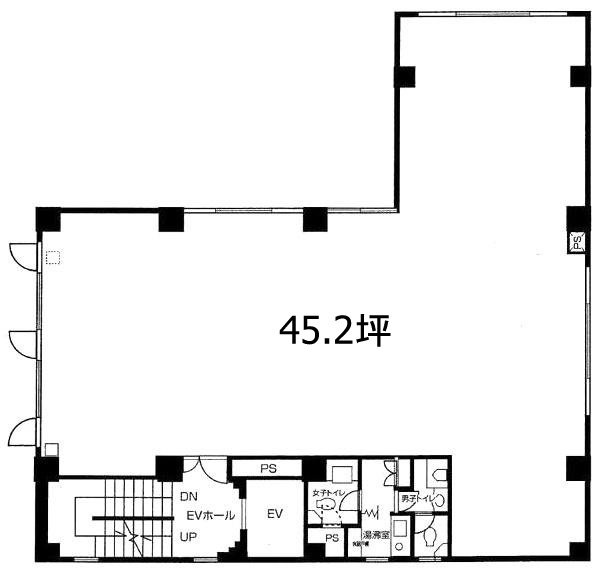 シントクビル3F 間取り図
