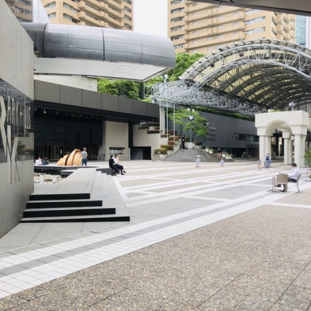 アーク森ビル アプローチ