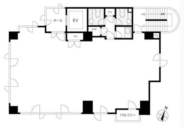 VORT本郷Ⅲビル2F 間取り図