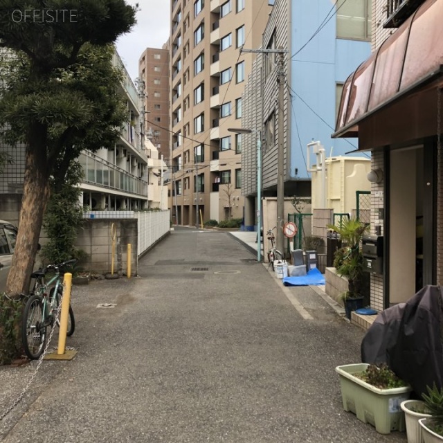 本郷綱ビル ビル前面道路