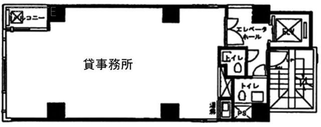 第2オンダビル3F 間取り図